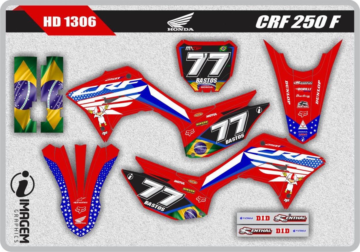 HD 1306 CRF 250 F