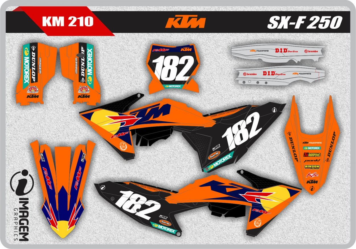 KM 210 KTM SX-F 250