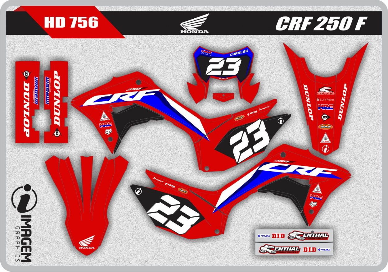 HD 756 CRF 250 F