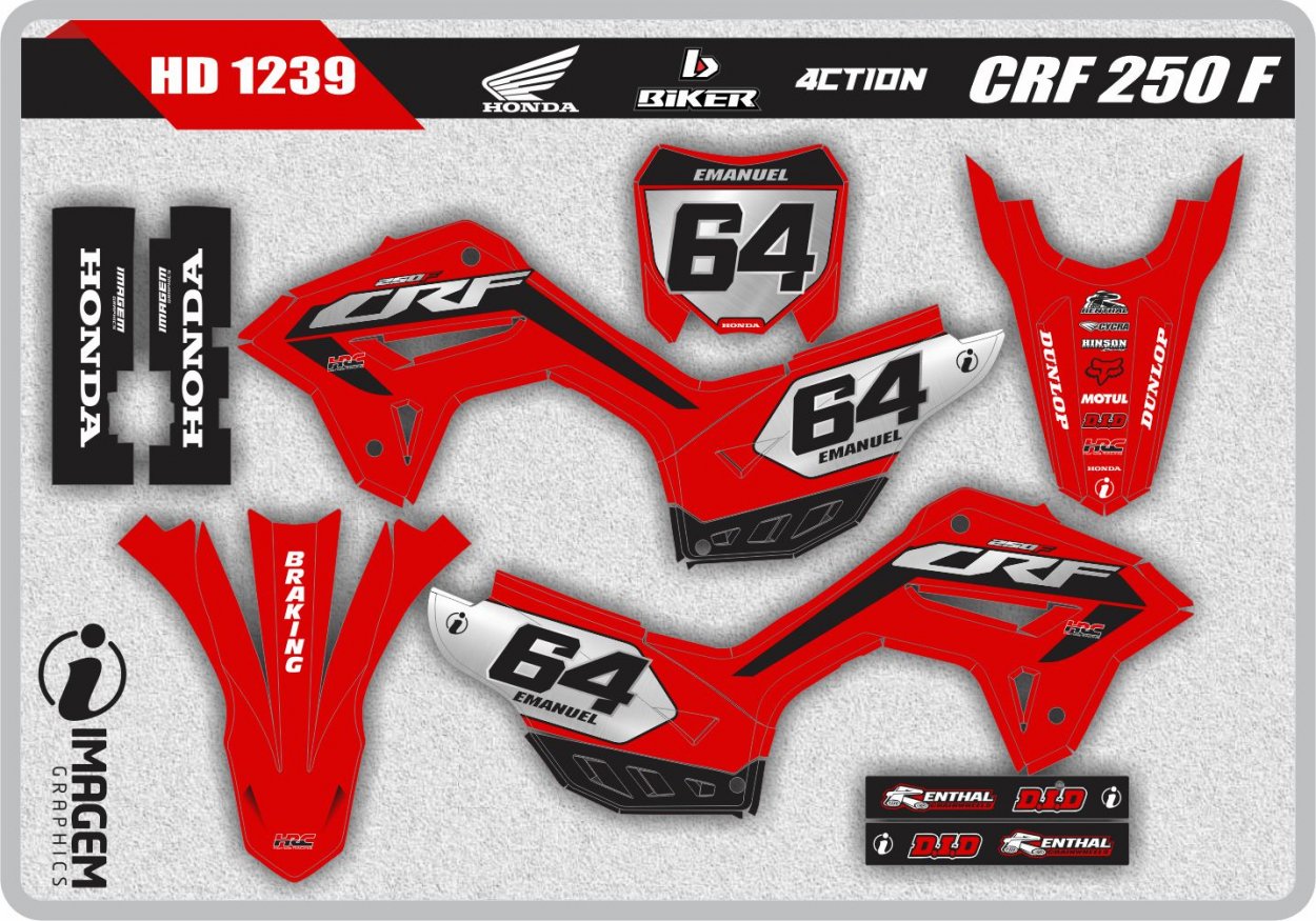 HD 1239 CRF 250 F