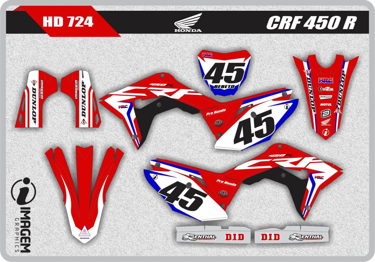 HD 724 CRF 450 R