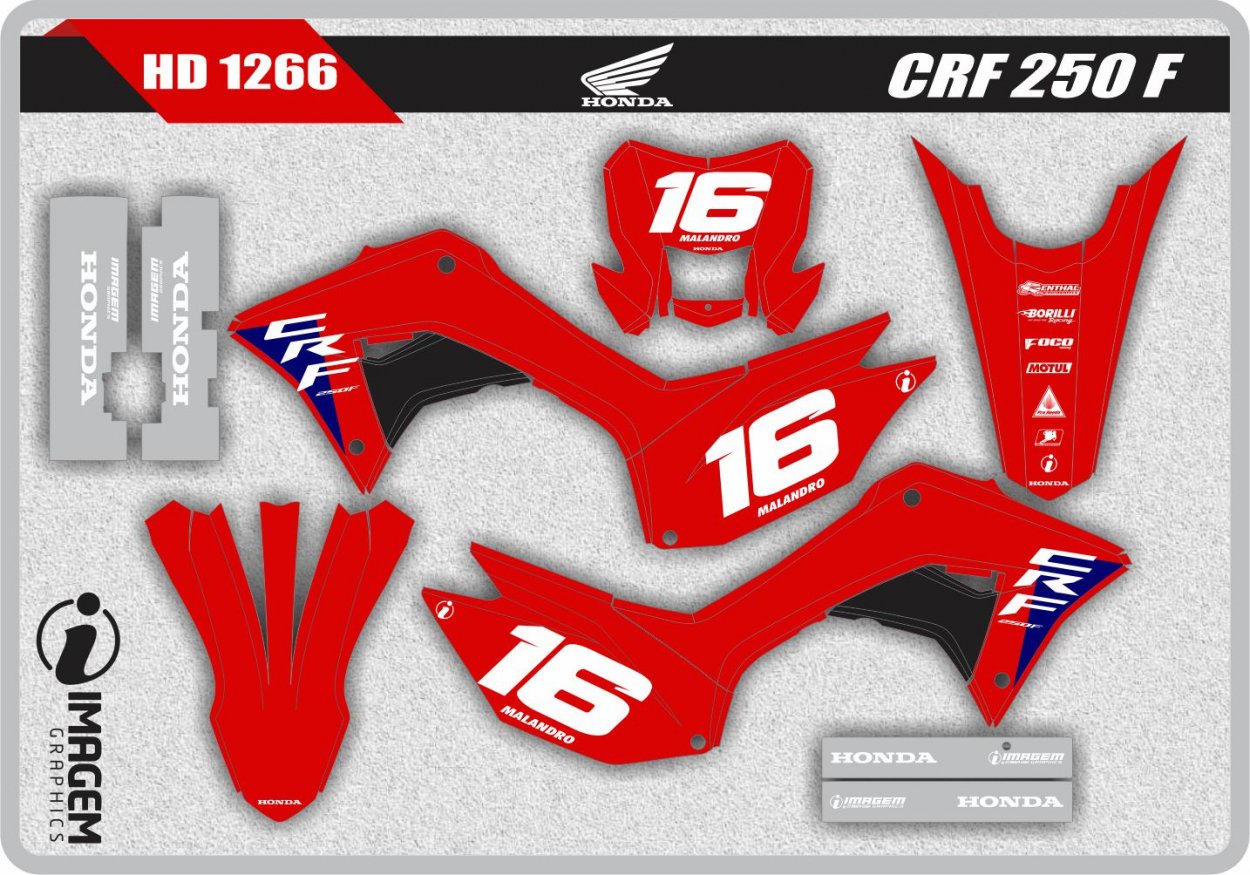 HD 1266 CRF 250 F