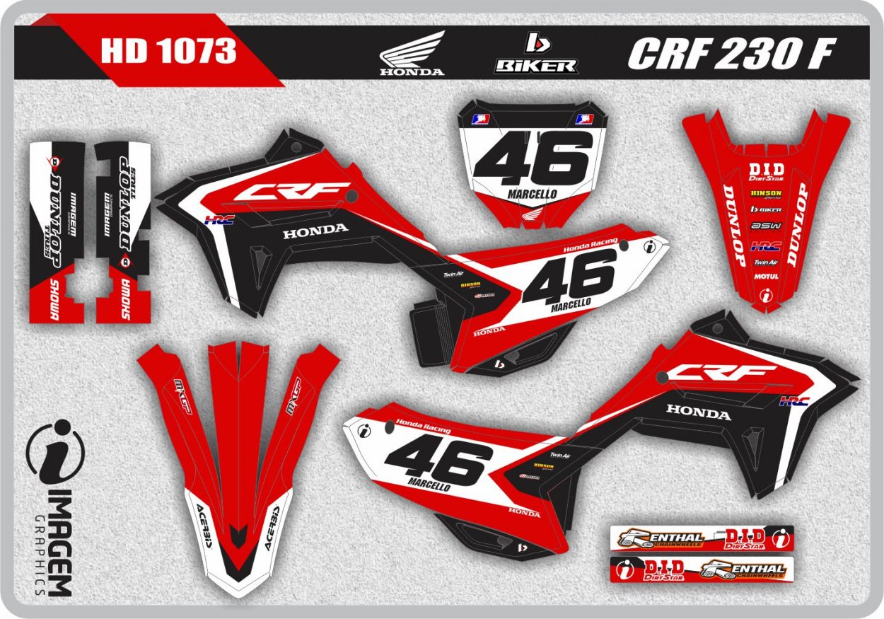 HD 1073 CRF 230 F