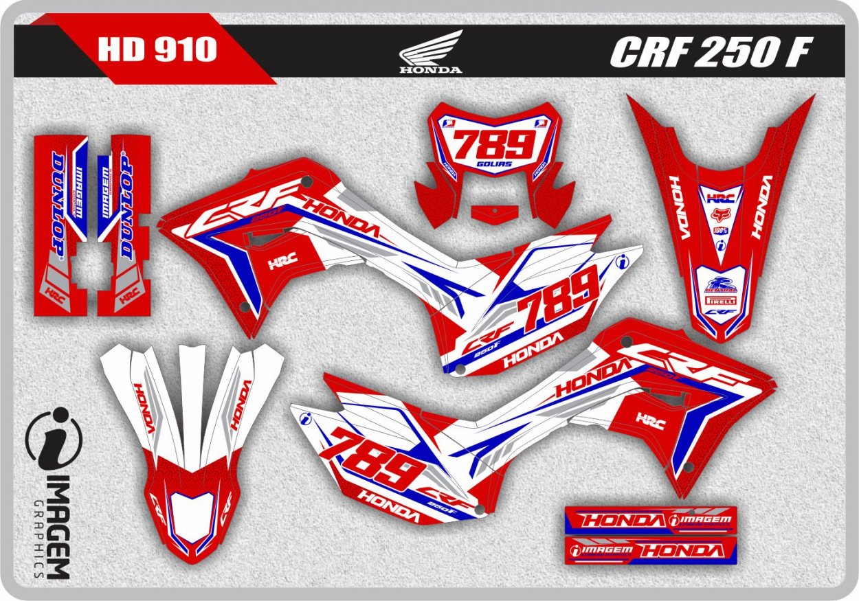 HD 910 CRF 250 F