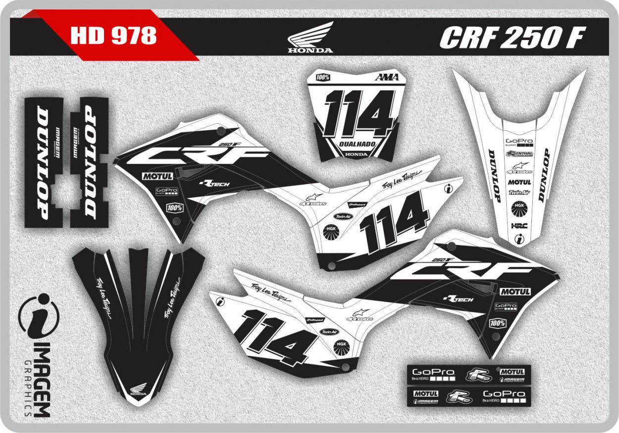 HD 978 CRF 250 F