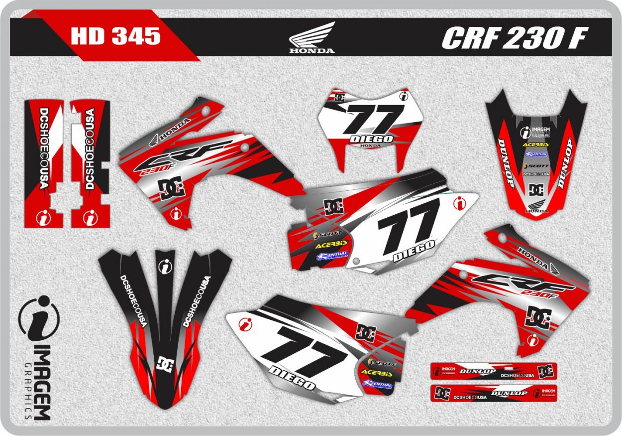 HD 345 CRF 230 F 