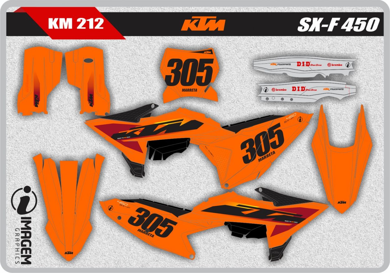 KM 212 KTM SX-F 250
