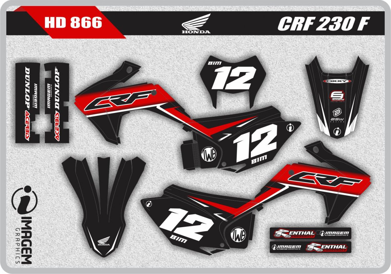 HD 866 CRF 230 F