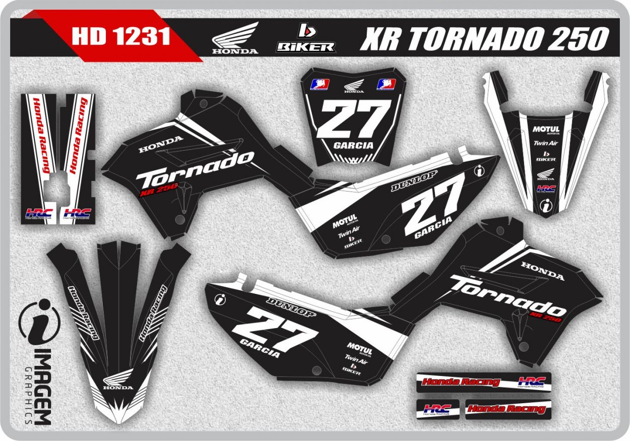 HD 1231 XR TORNADO 250