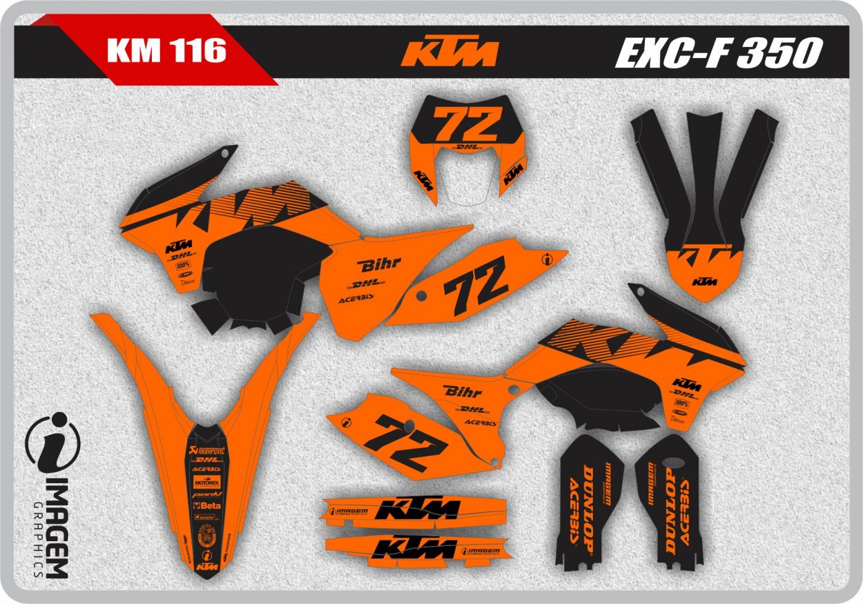 KM 116 KTM EXC-F 350