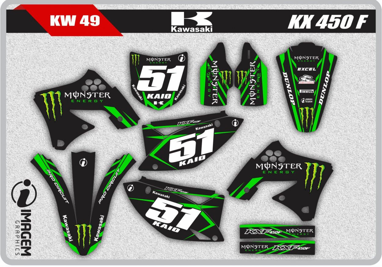 KW 49 KX 450 F 