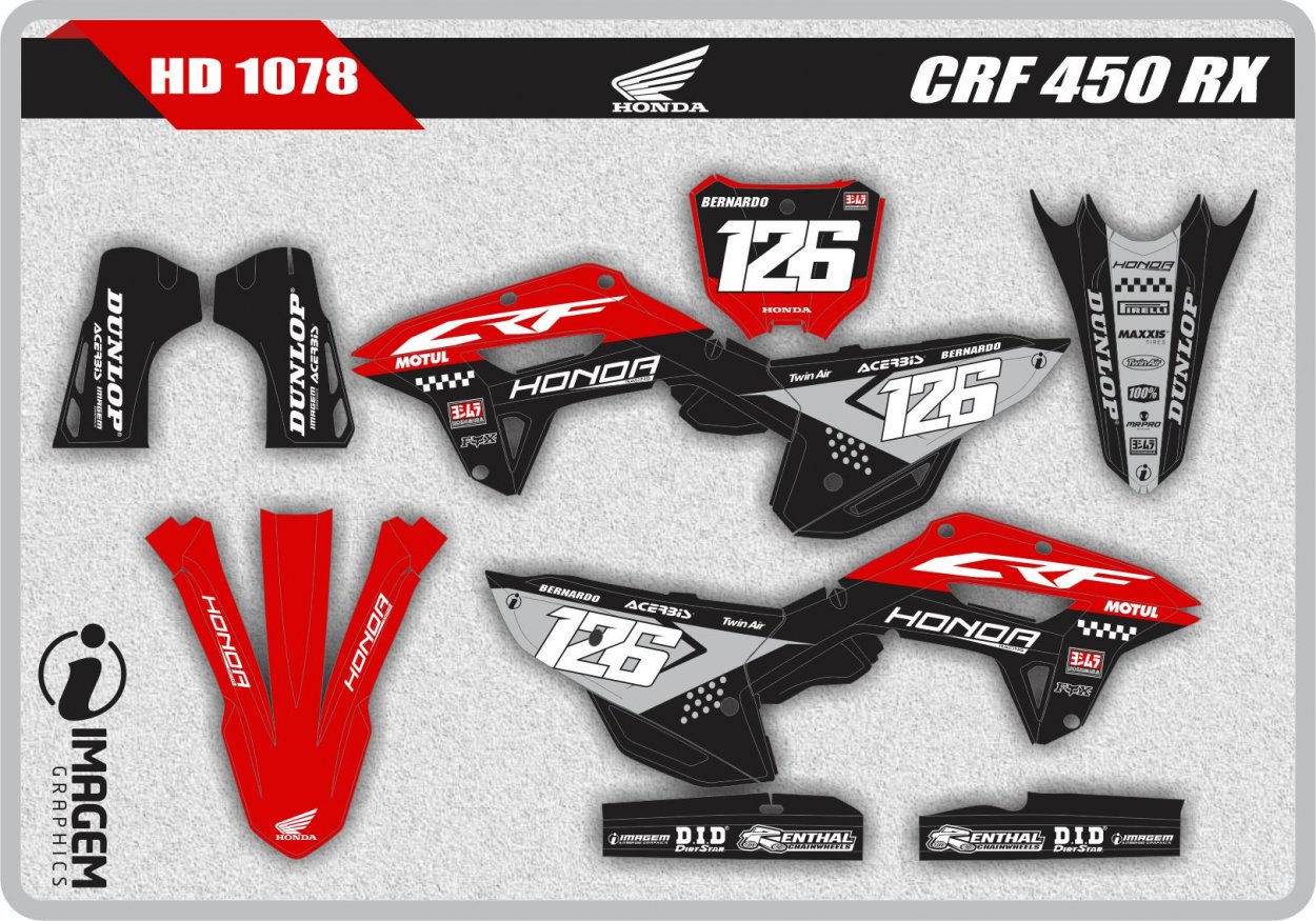 HD 1078 CRF 450 RX