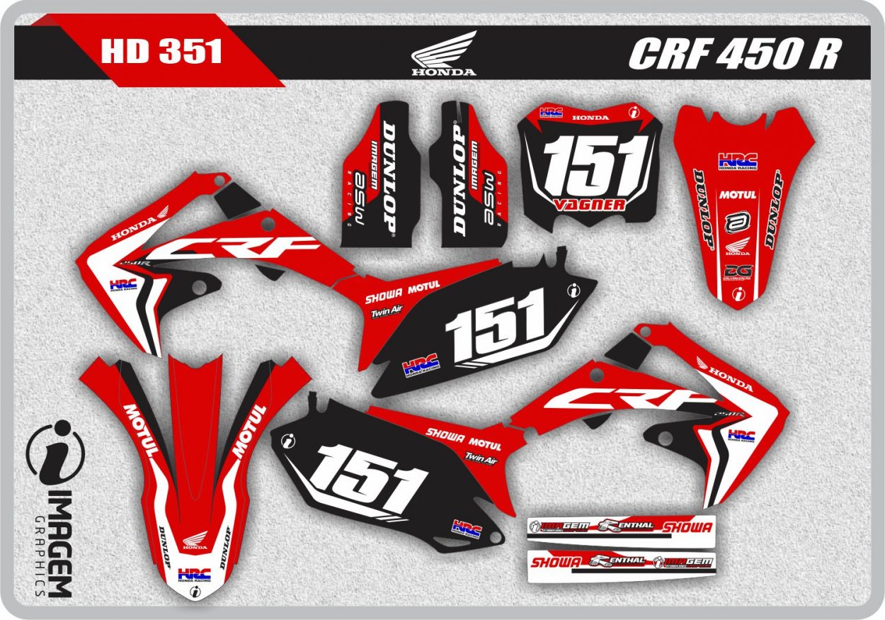 HD 351 CRF 250 / 450 R 