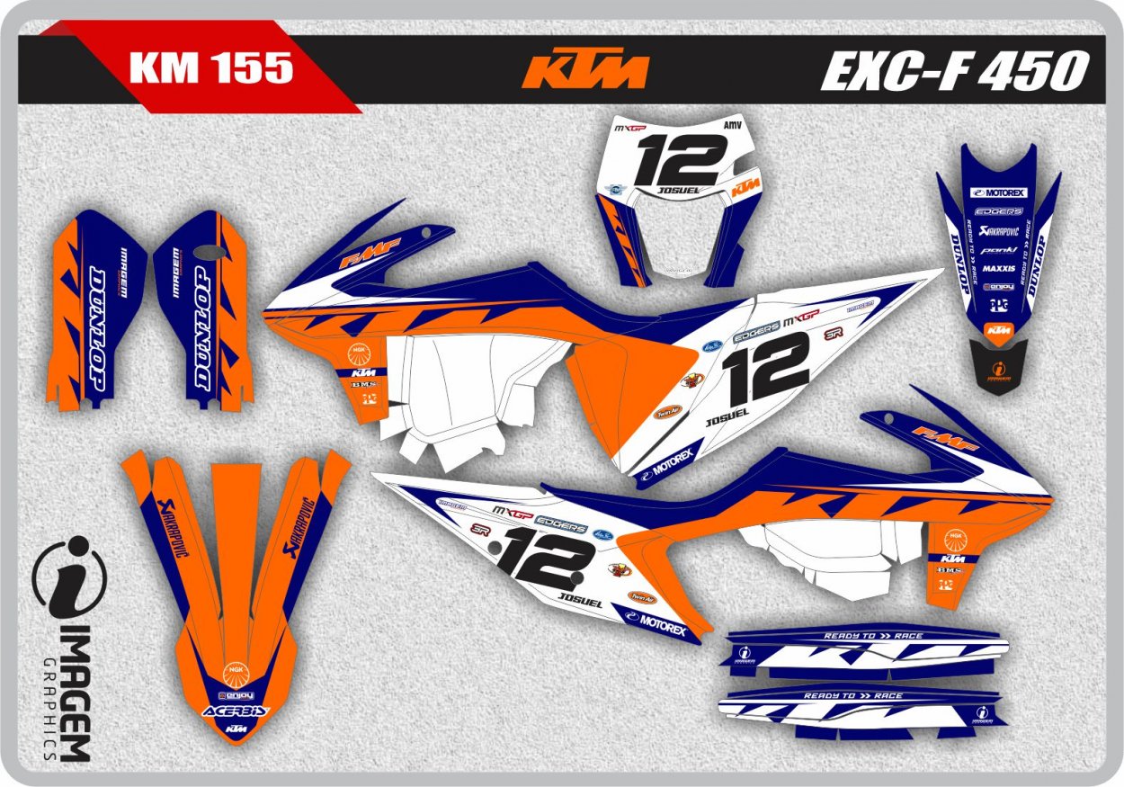 KM 155 KTM EXC-F 450