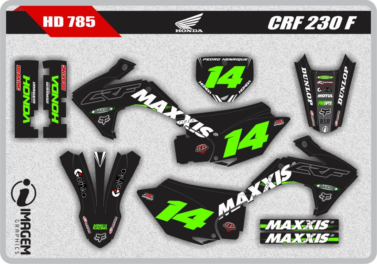 HD 785 CRF 230 F 