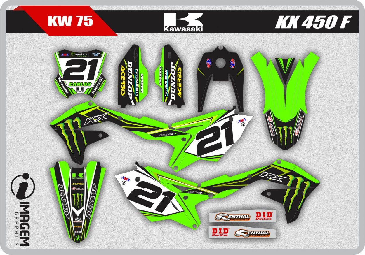 KW 75 KX 450 F
