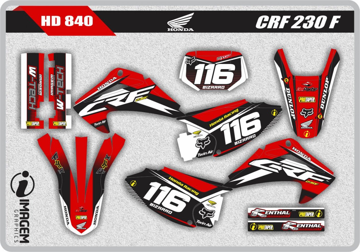 HD 840 CRF 230 F