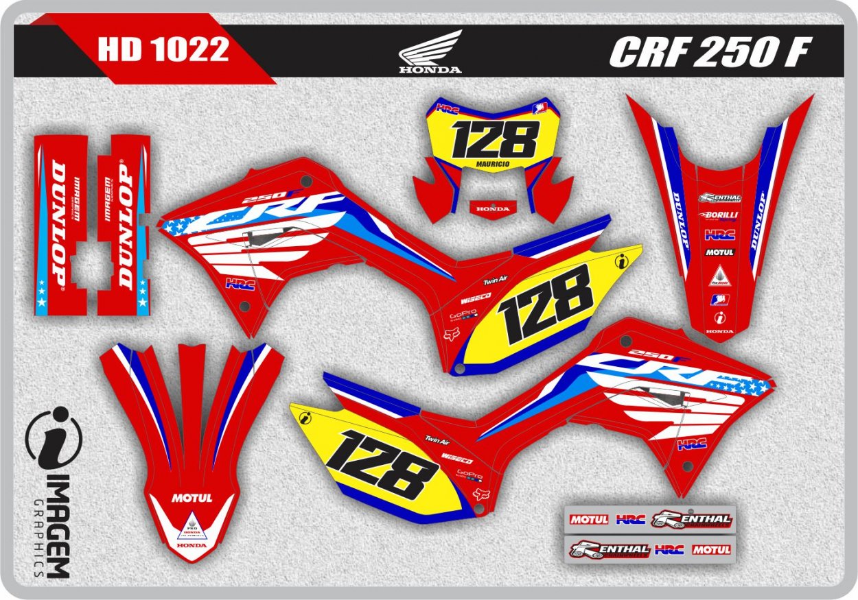 HD 1022 CRF 250 F