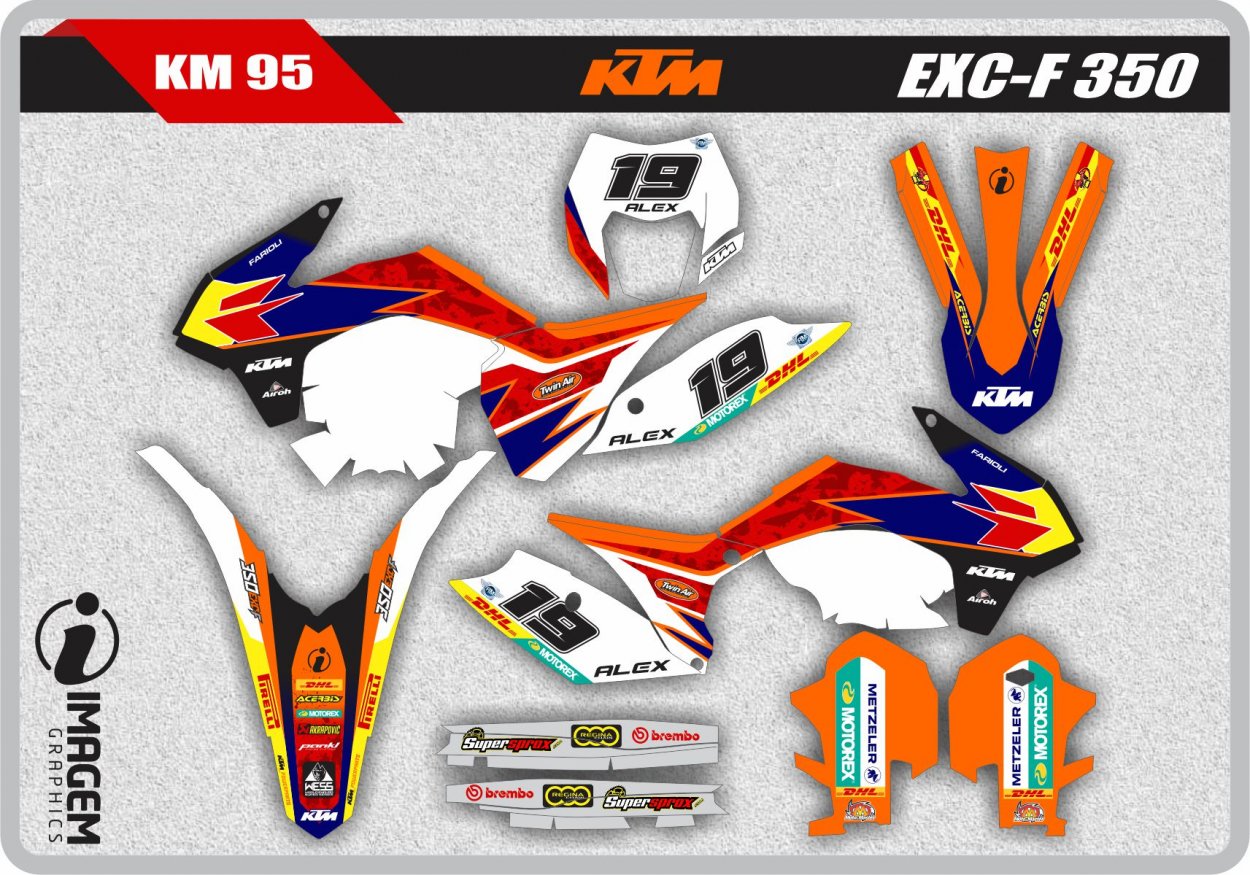 KM 95 KTM EXC-F 350