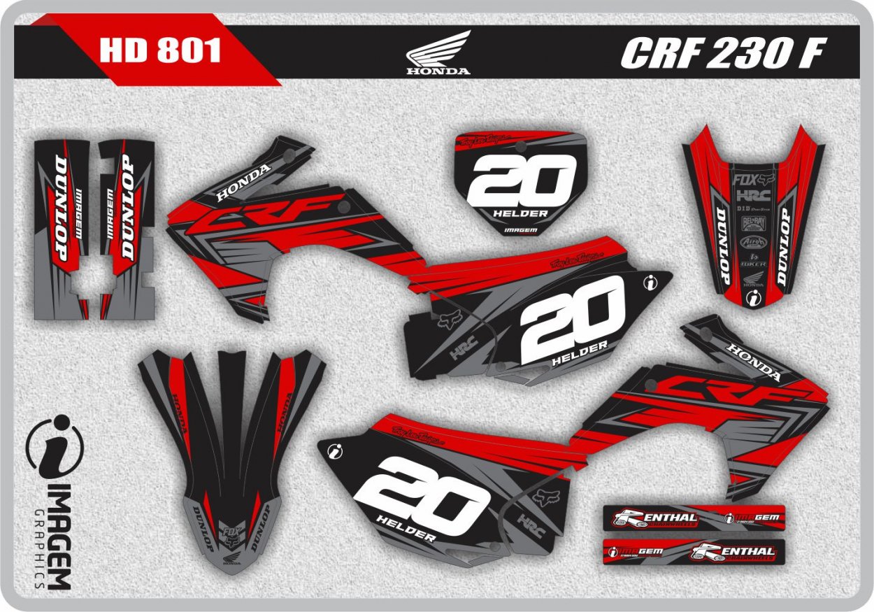HD 801 CRF 230 F