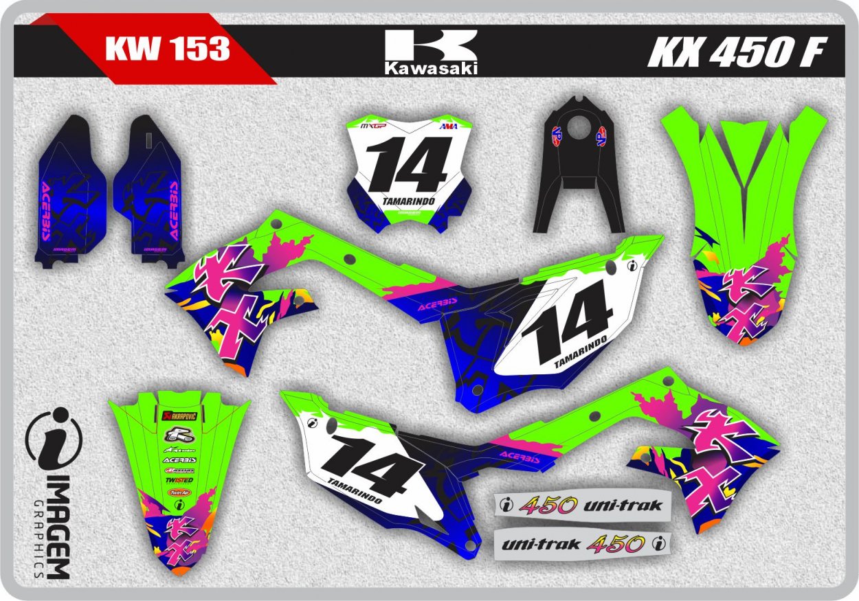 KW 153 KX 450 F