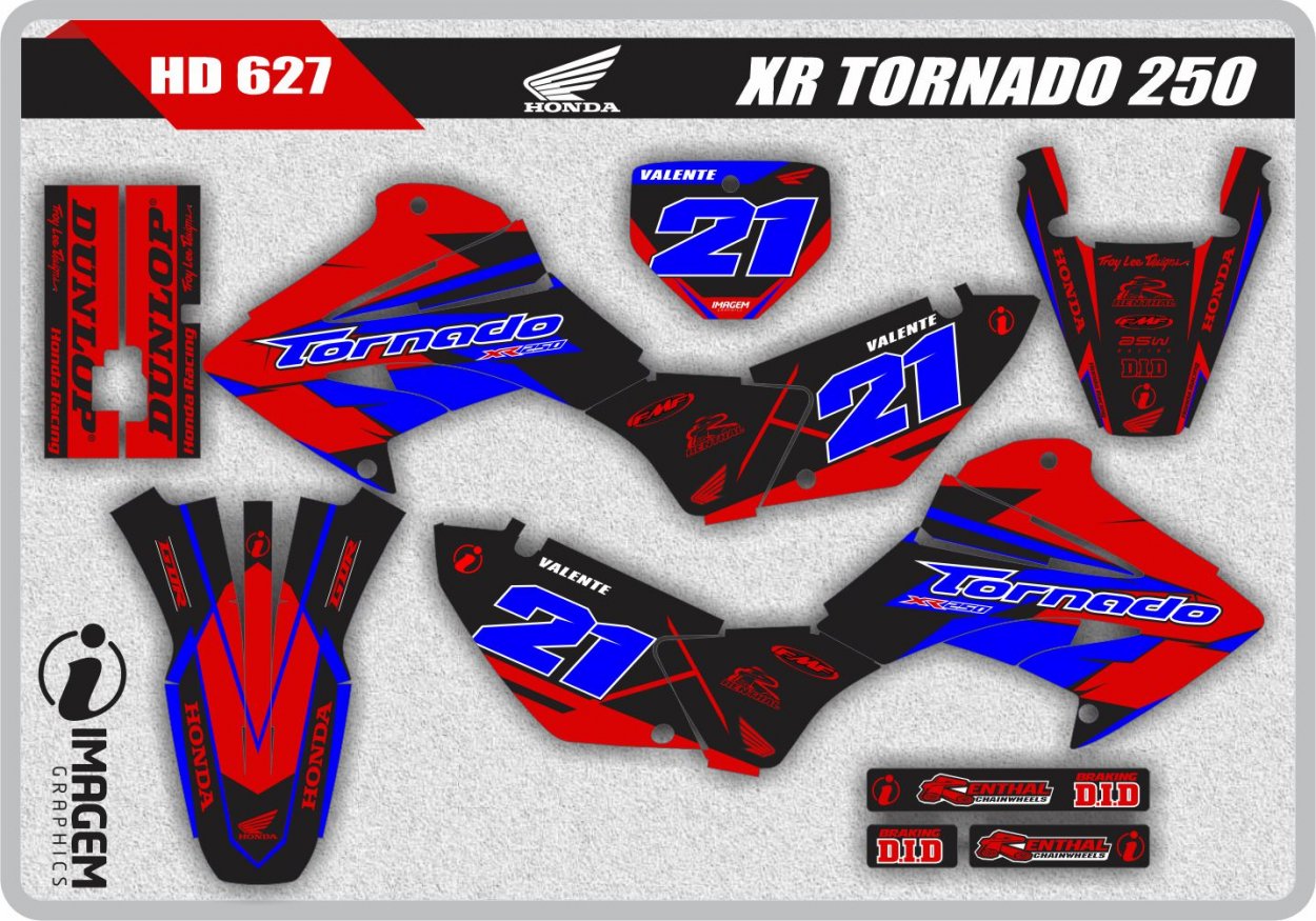 HD 627 XR TORNADO 250