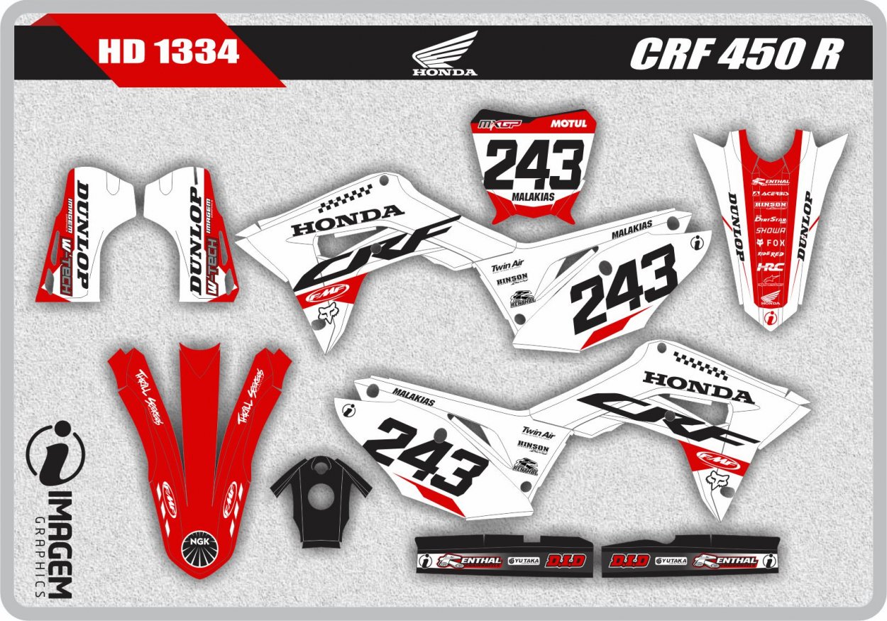 HD 1334 CRF 450 R