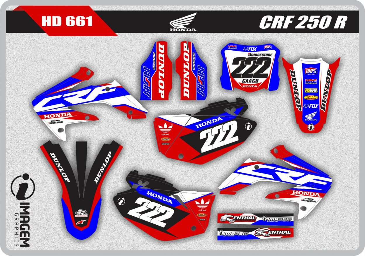 HD 661 CRF 250 R 