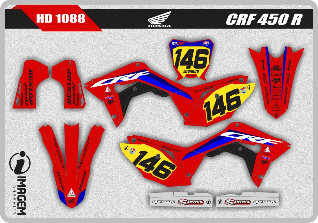 HD 1088 CRF 450 R
