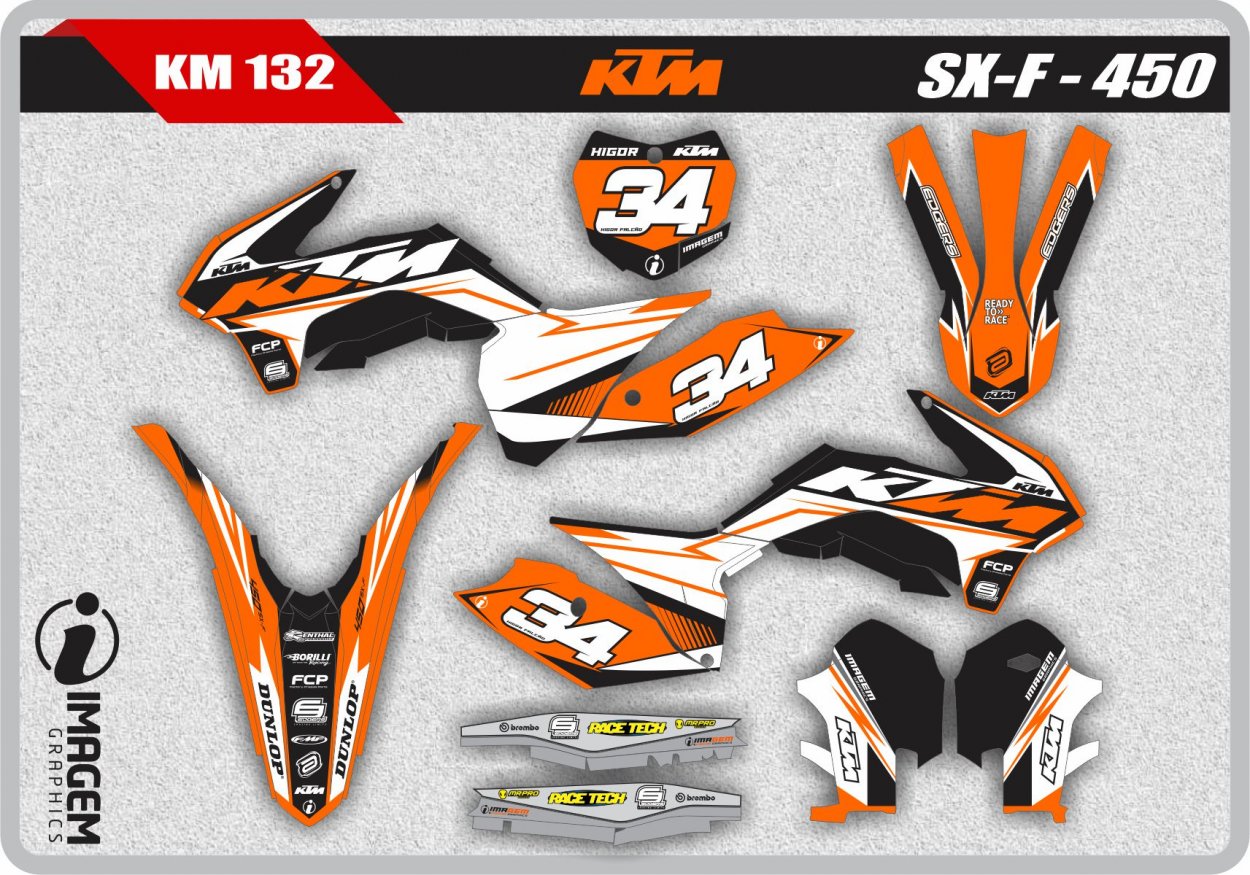 km 132 KTM SX-F 450