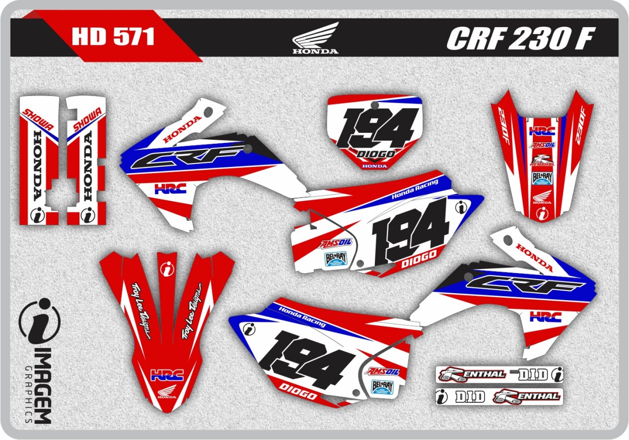 HD 571 CRF 230 F