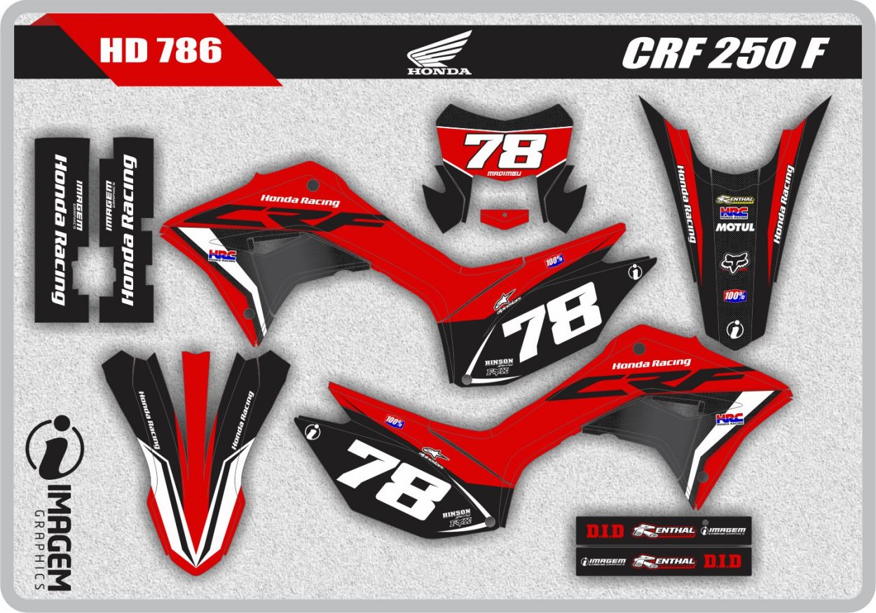 HD 786 CRF 250 F