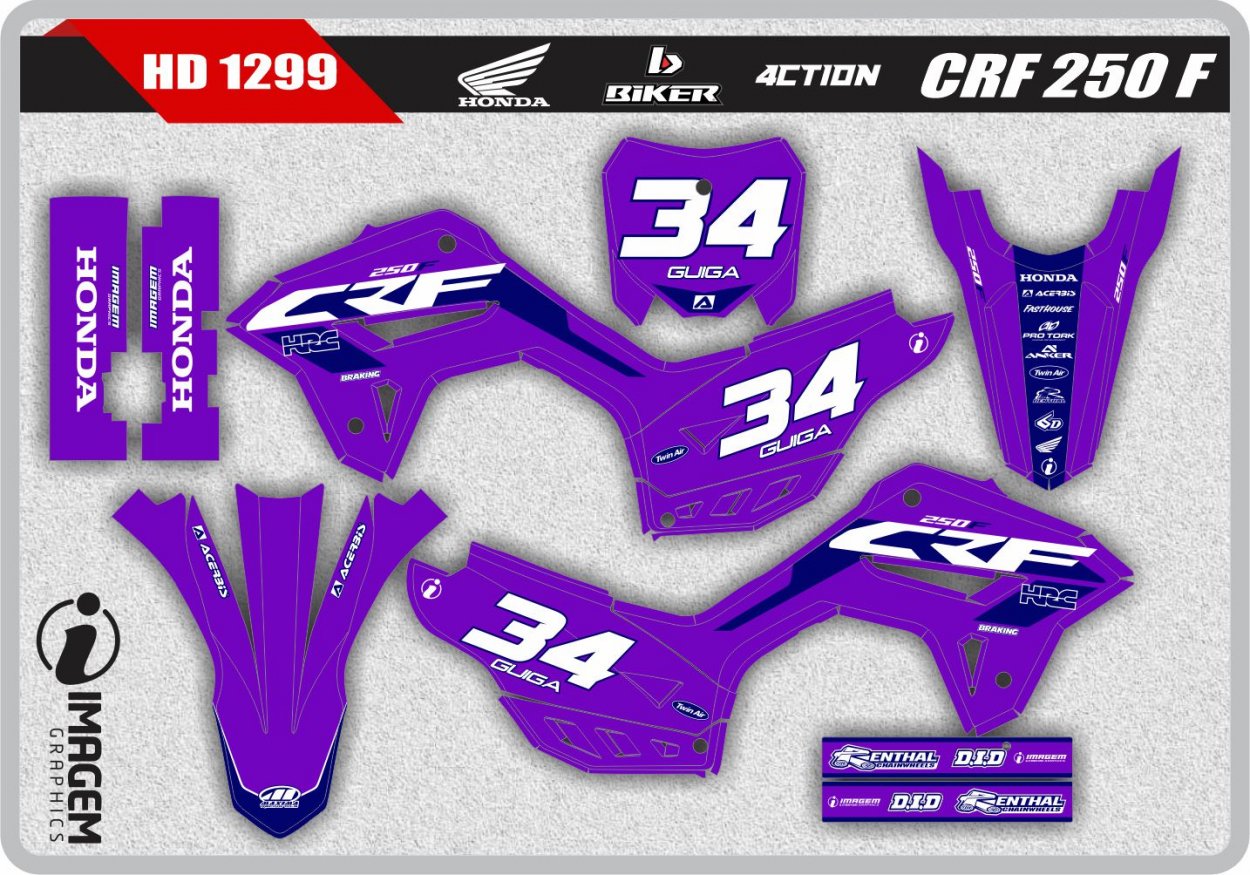 HD 1299 CRF 250 F