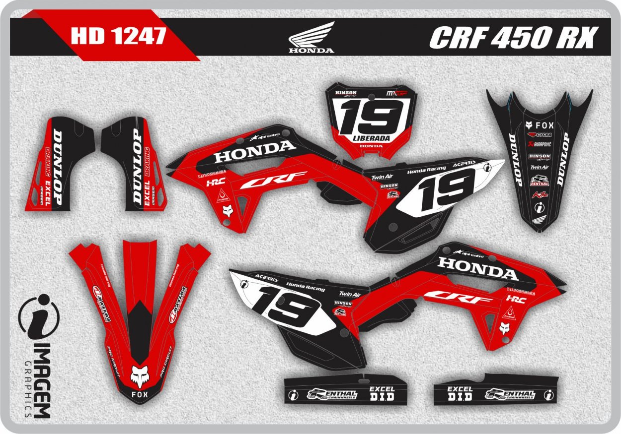 HD 1247 CRF 450 RX