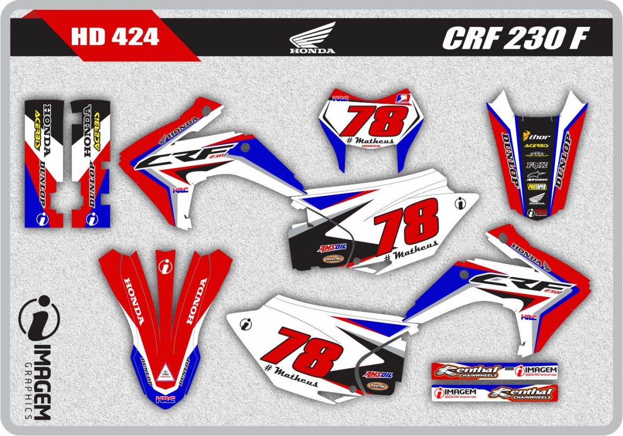 HD 424  CRF 230 F