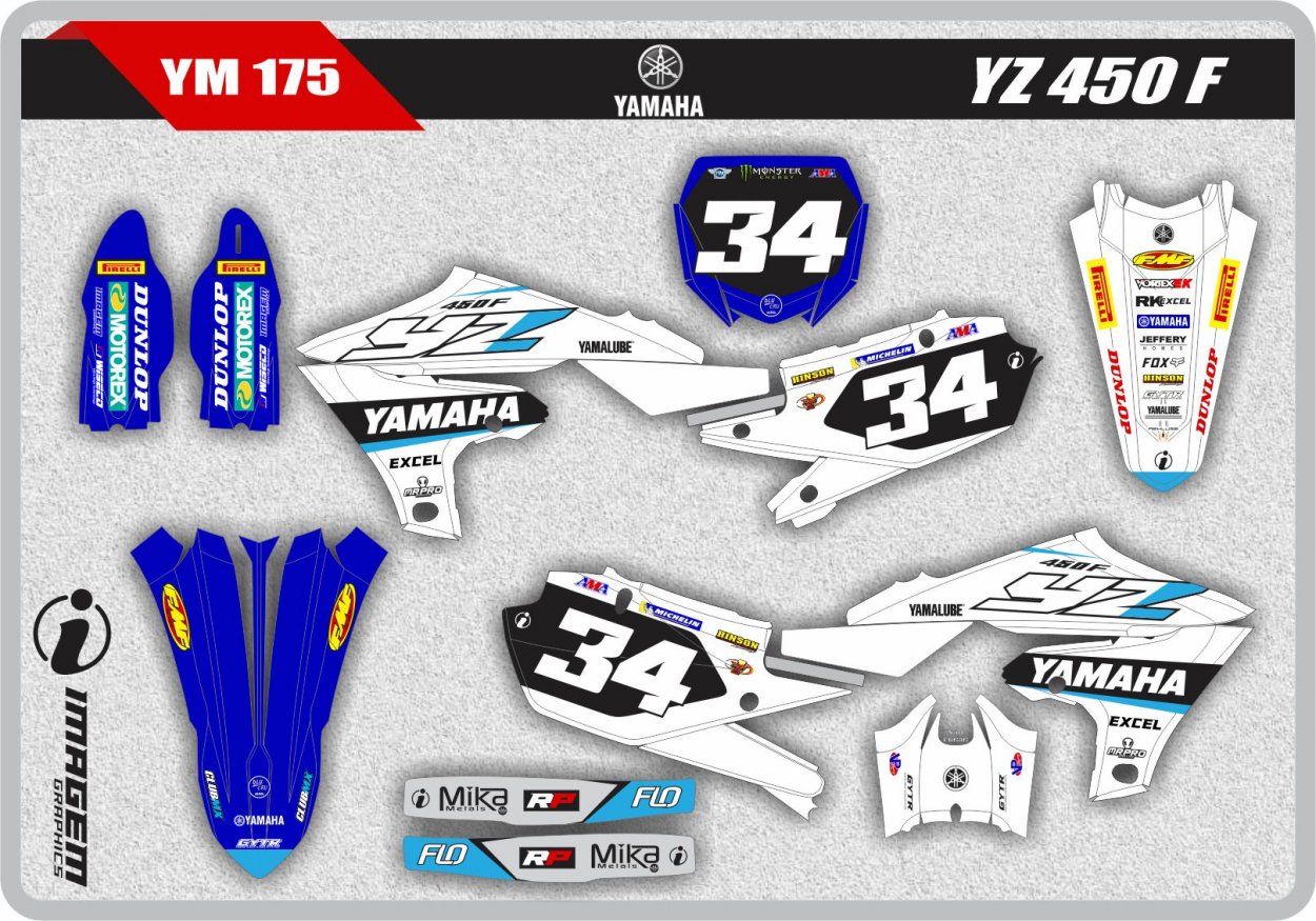 YM 175 YZ 450 F