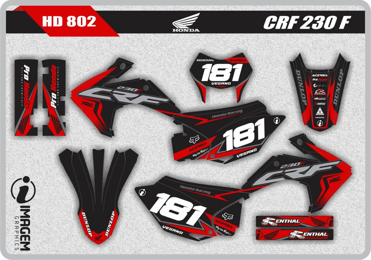 HD 802 CRF 230 F 