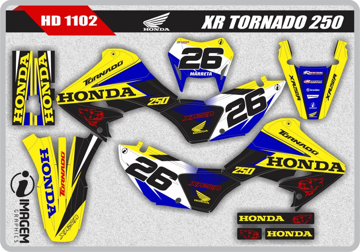 HD 1102 XR TORNADO 250