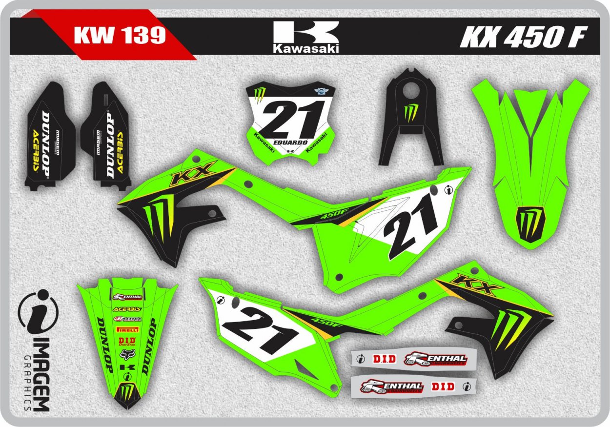 KW 139 KX 450 F
