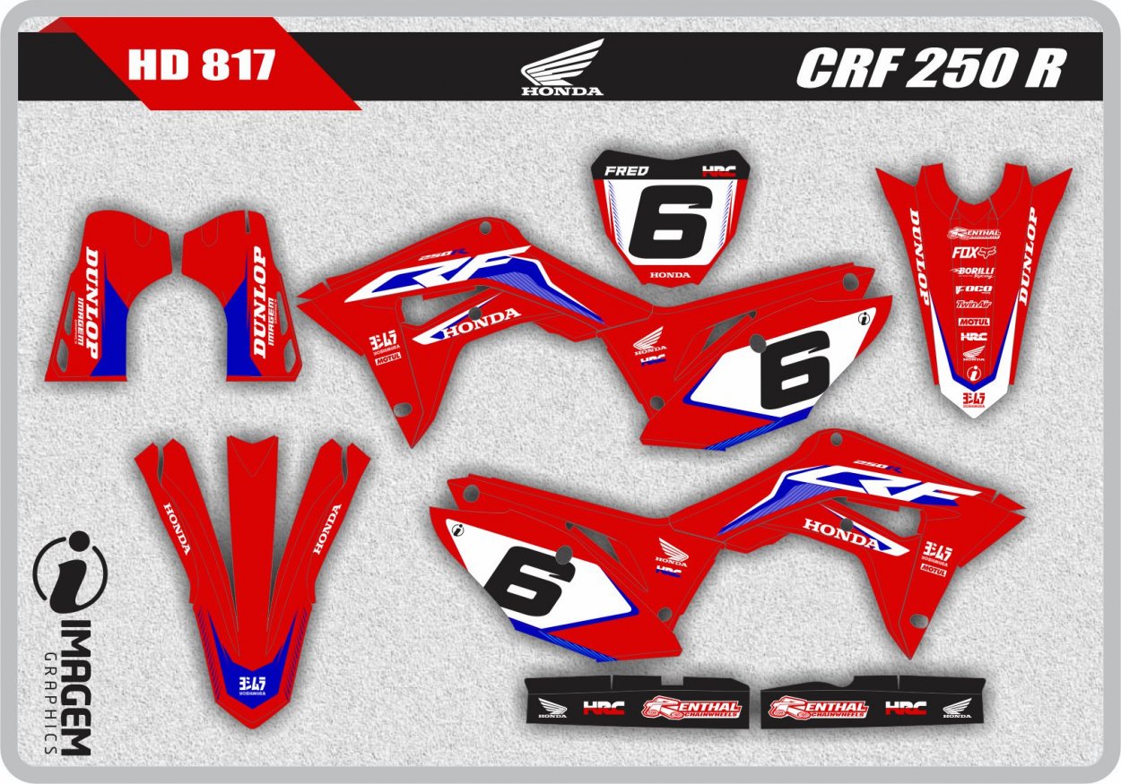 HD 817 CRF 250 R 