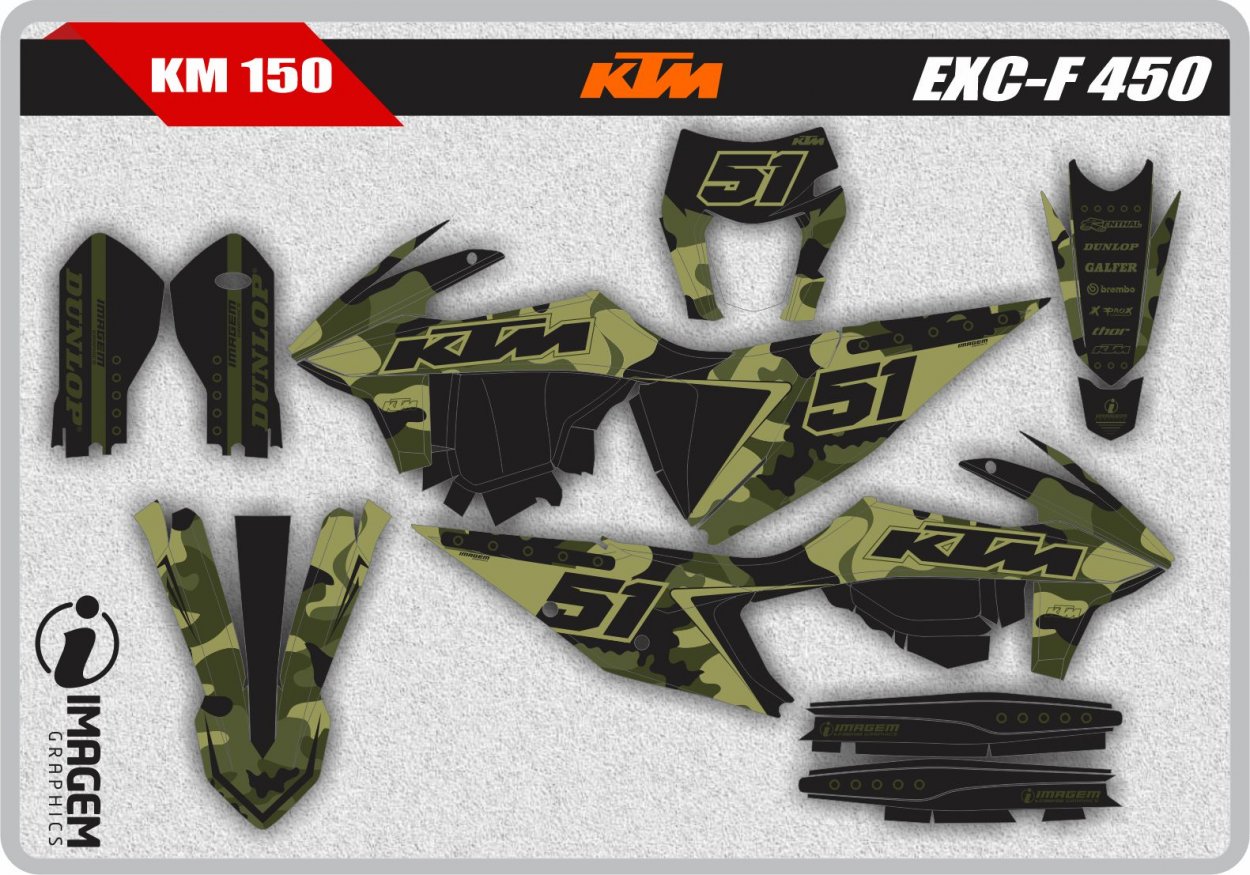 KM 150 KTM EXC-F 450