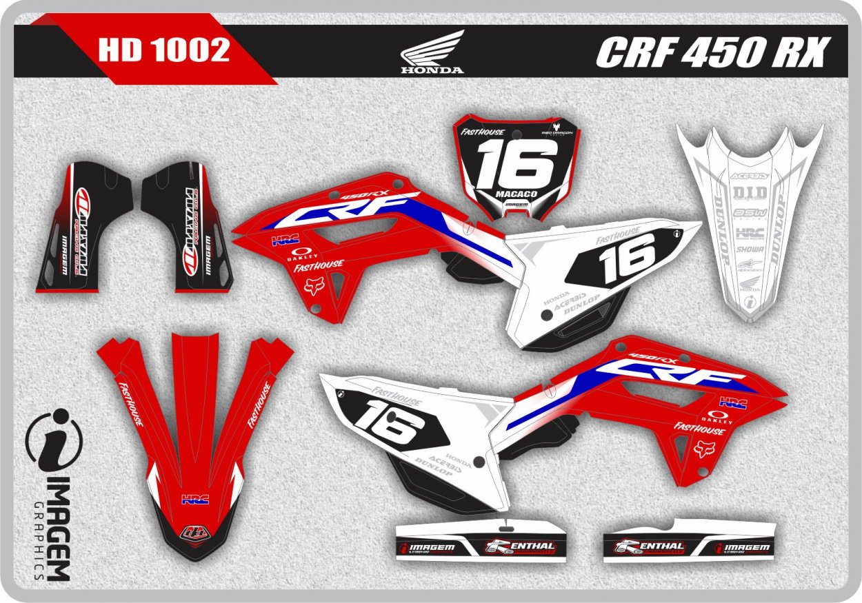 HD 1002 CRF 450 RX
