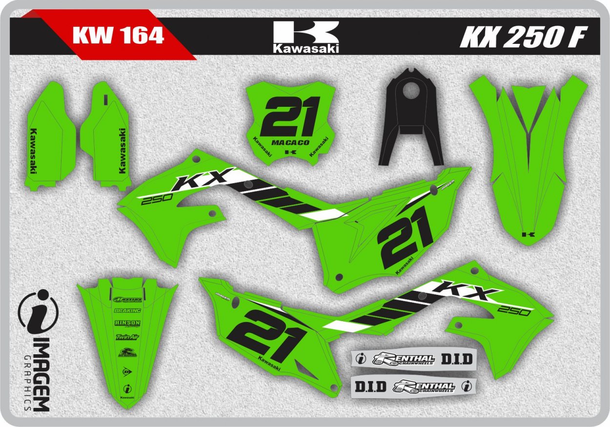 KW 164 KX 250 F