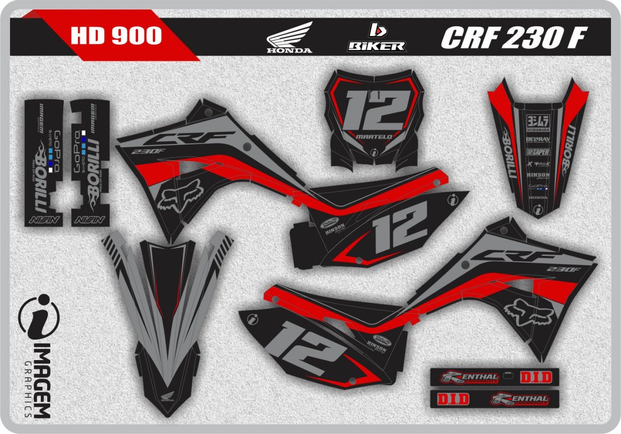 HD 900 CRF 230 F