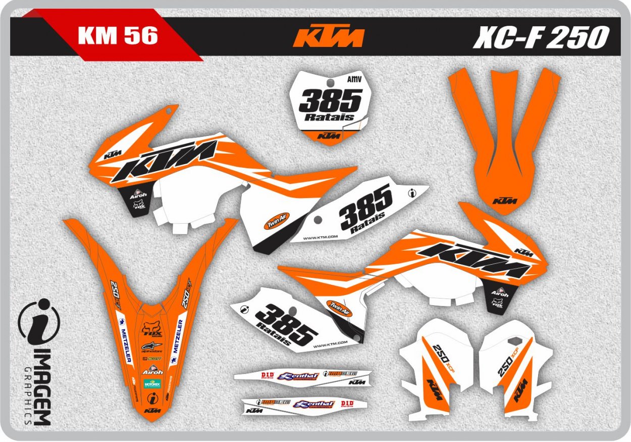 KM 56 KTM XC - F 250