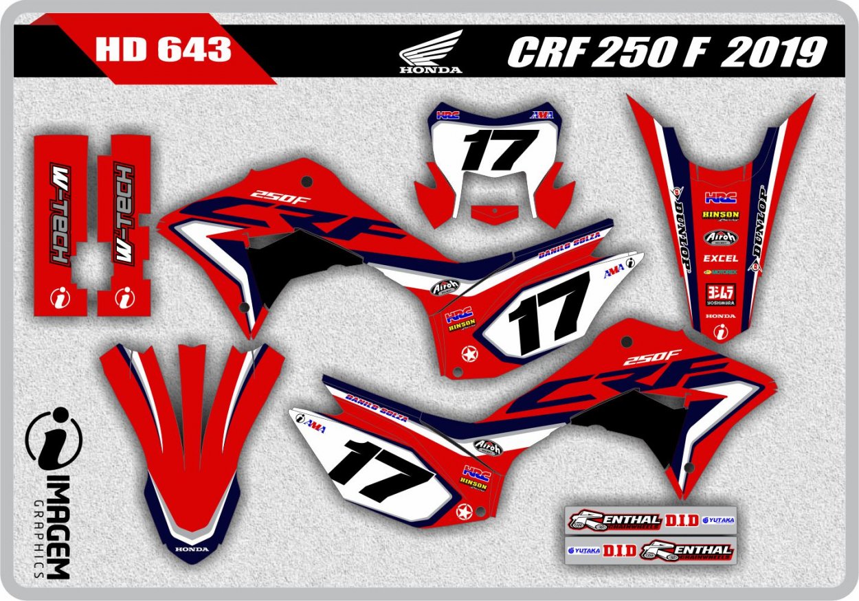 HD 643 CRF 250 F