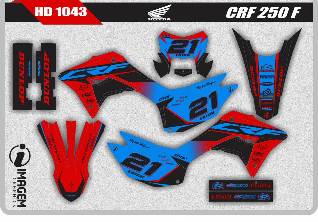 HD 1043 CRF 250 F