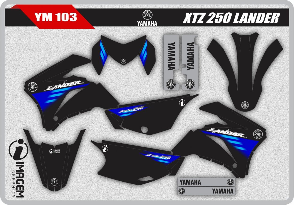 YM 103 XTZ 250 LANDER