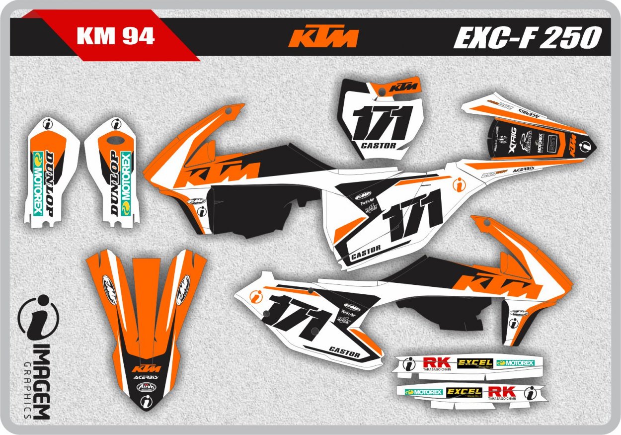 KM 94 KTM EXC-F 250