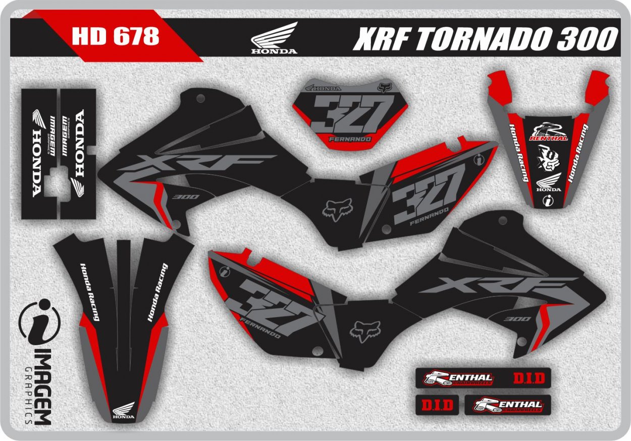 HD 678 XRF TORNADO 300